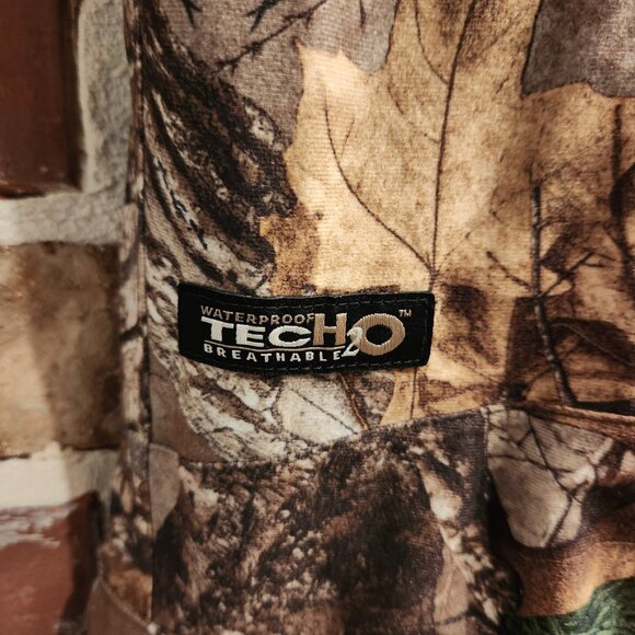 Gander Mountain Guide Series Pants Waterproof TecH2O Men's Medium Realtree Camo - Picture 4 of 14